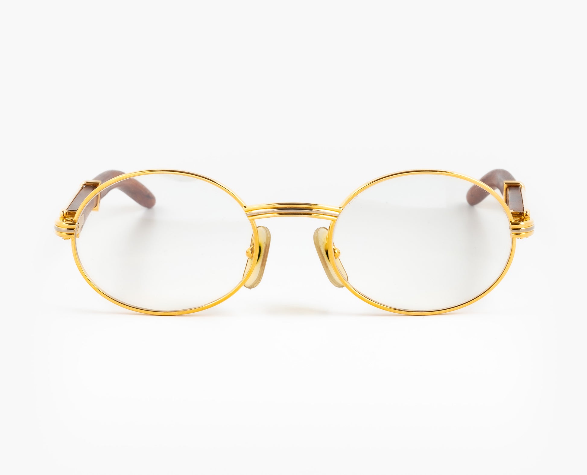 Cartier giverny vintage 90s oddframes wood bubinga rare authentic rapper