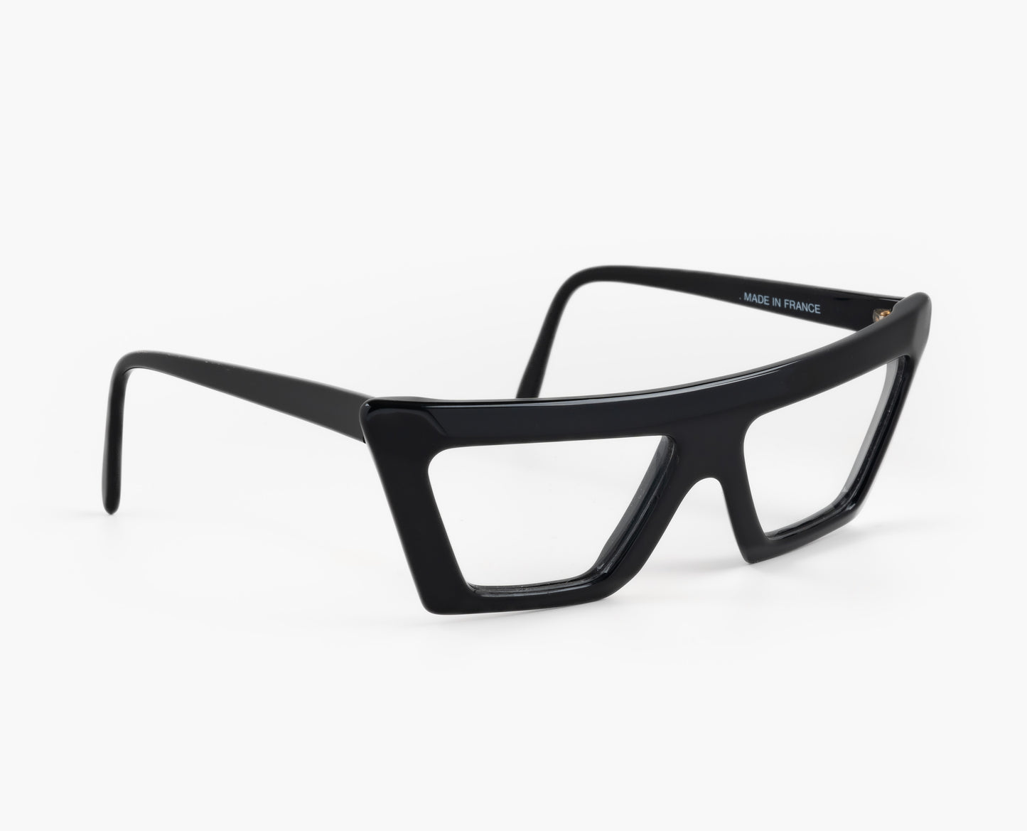 KL2 christian roth optical affairs oddframes vintage black frames Karl Lagerfeld france handmade 80's