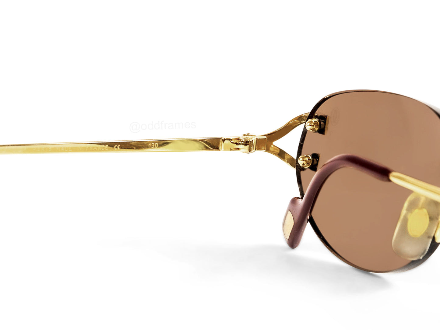 Cartier rimless 'C decor' - 1990's