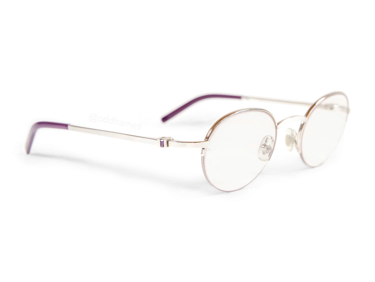 Cartier Semi-Rimless Amethyst (rounded) - 2000’s
