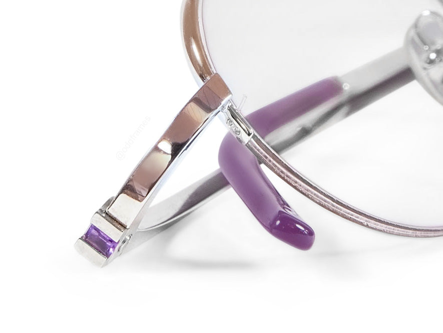 Cartier Semi-Rimless Amethyst (rounded) - 2000’s