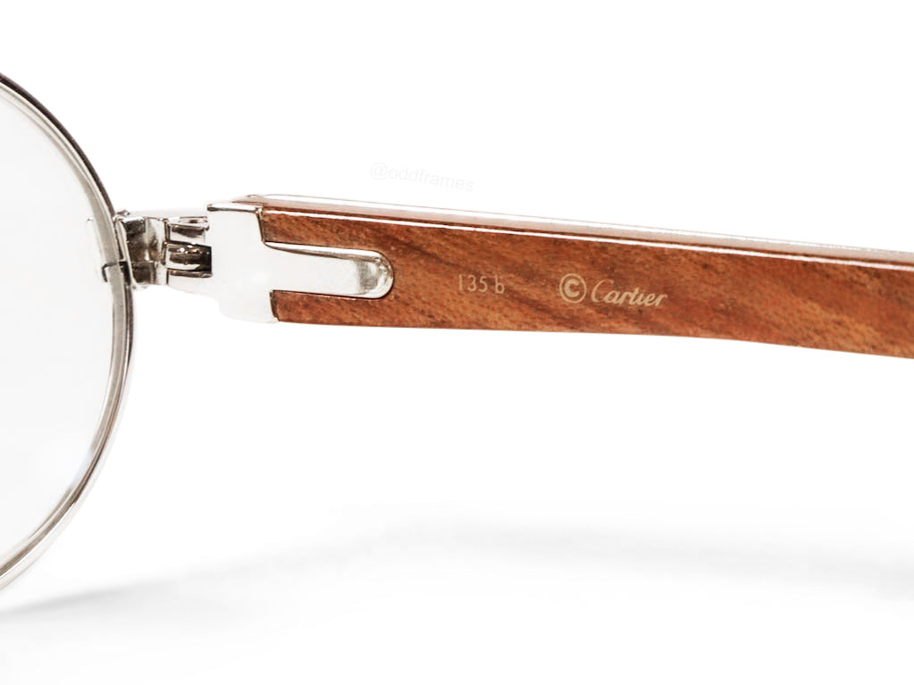 cartier giverny platintum vintage glasses