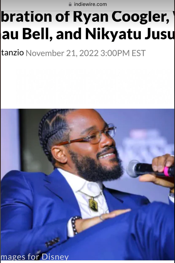 Ryan Coogler glasses cartier giverny