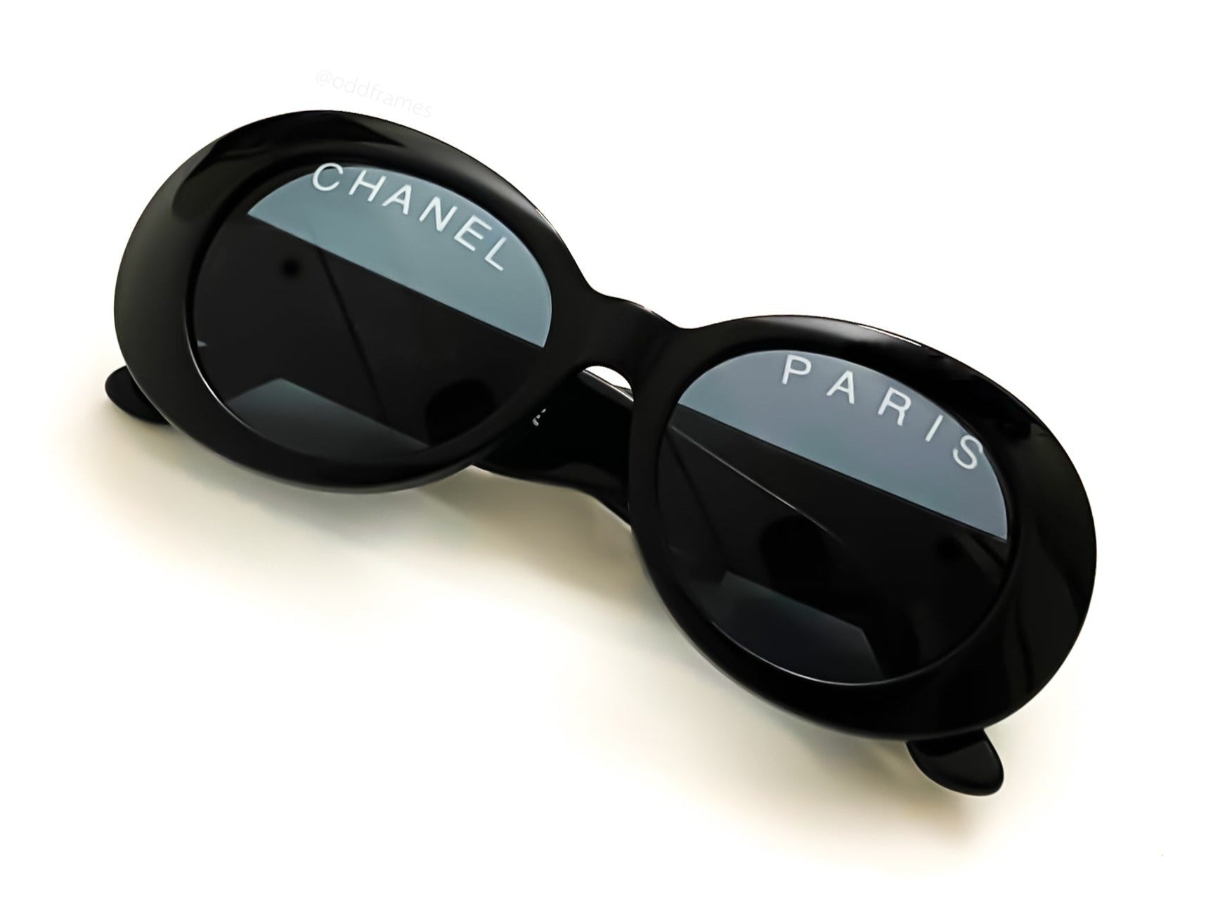 CHANEL black oval 1993 – OddFrames