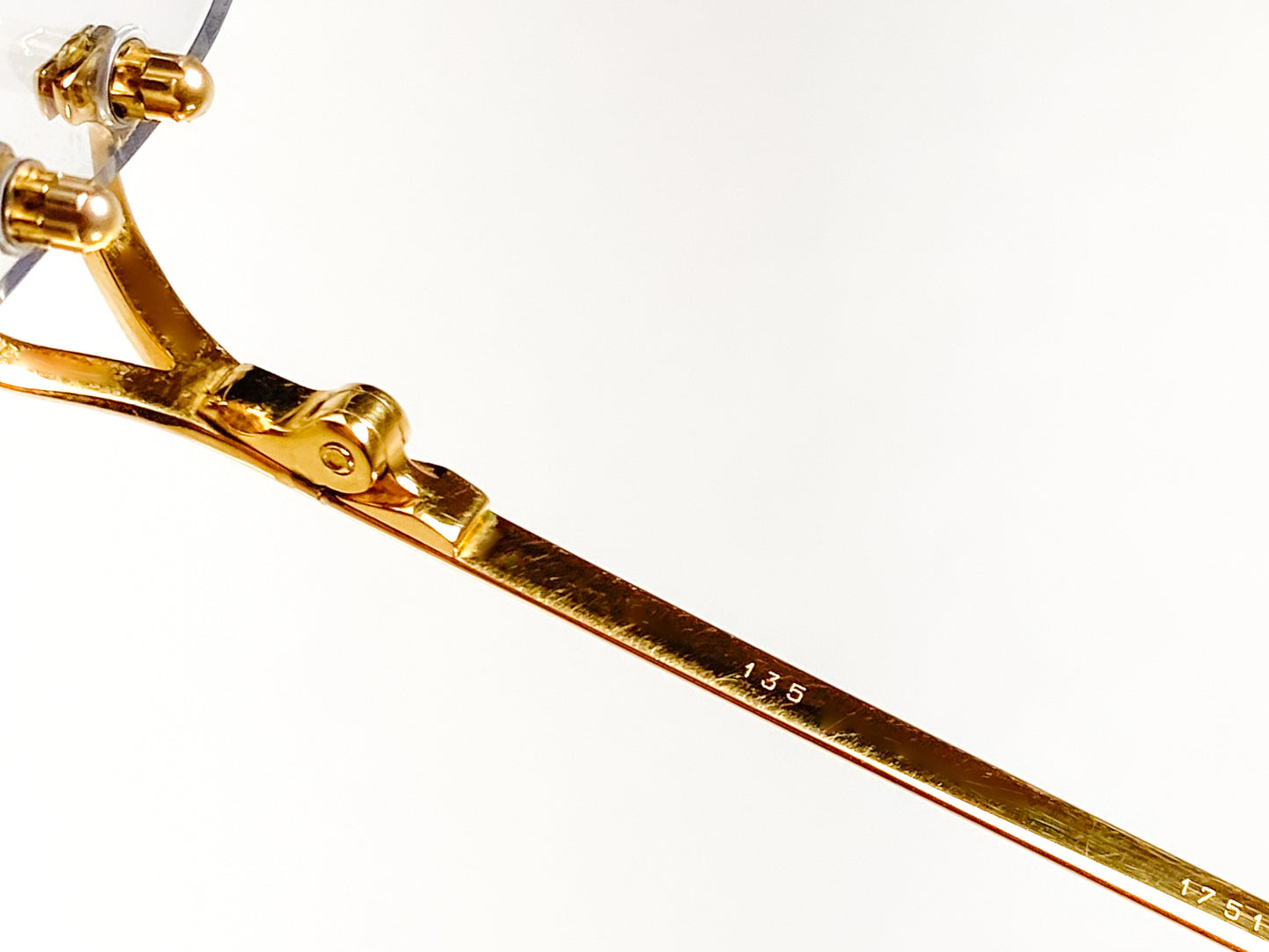 Cartier rimless 'C decor' (Transition) - 1990's