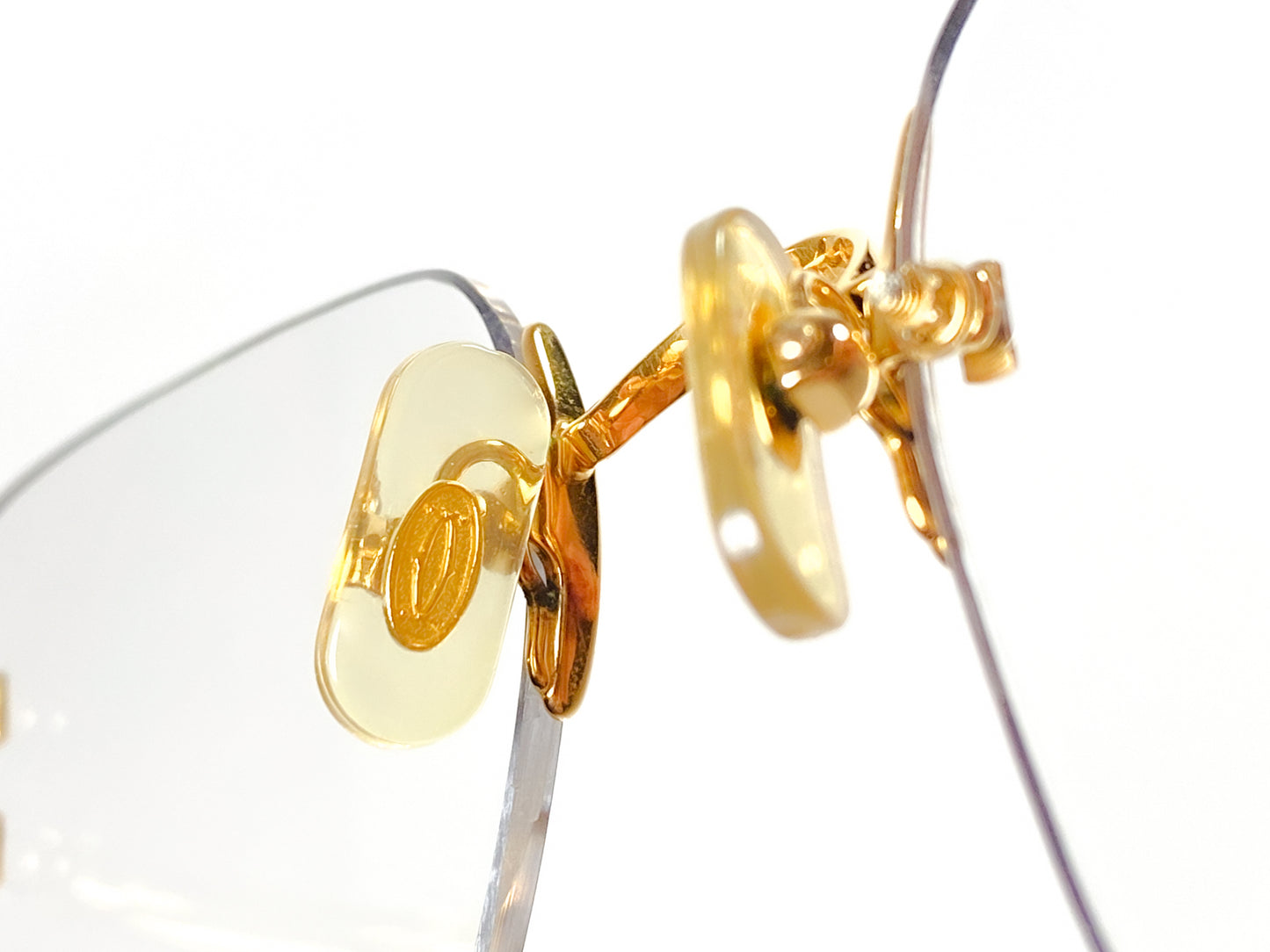 Cartier rimless 'C decor' (Transition) - 1990's