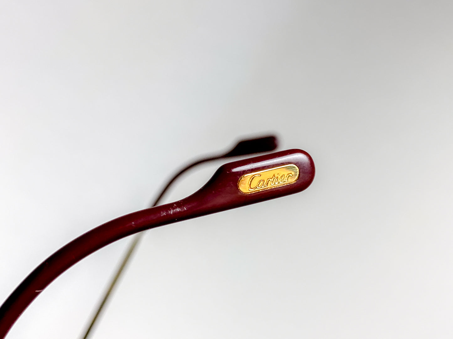 Cartier rimless 'C decor' (Transition) - 1990's