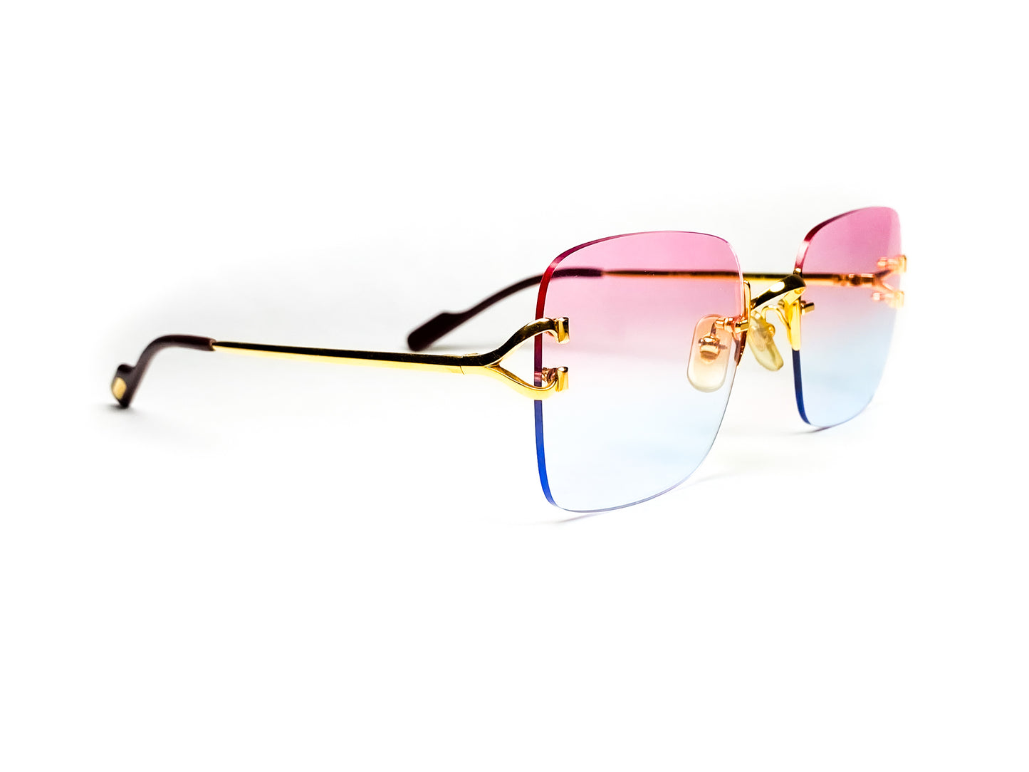 cartier rimless vintage oddframes rare