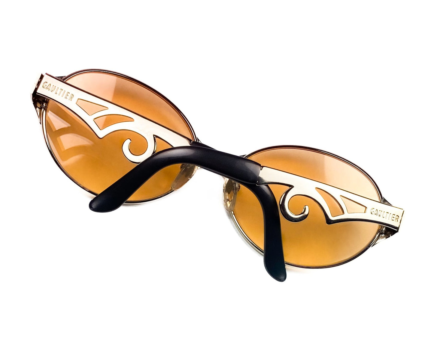 Jean paul gaultier jpg sunglasses vintage rare oddframes unique steampunk eyeglasses glasses 90s made in Japan silver