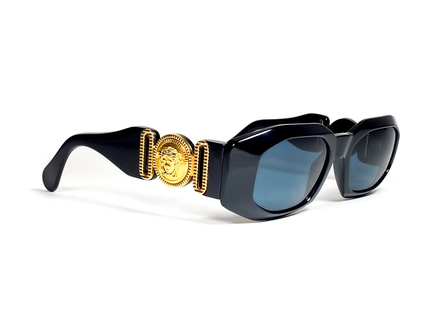 gianni versace 414 biggie rare vintage sunglasses