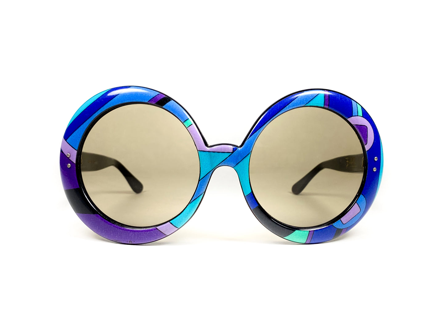 vivara print emilio pucci sunglasses vintage 1960