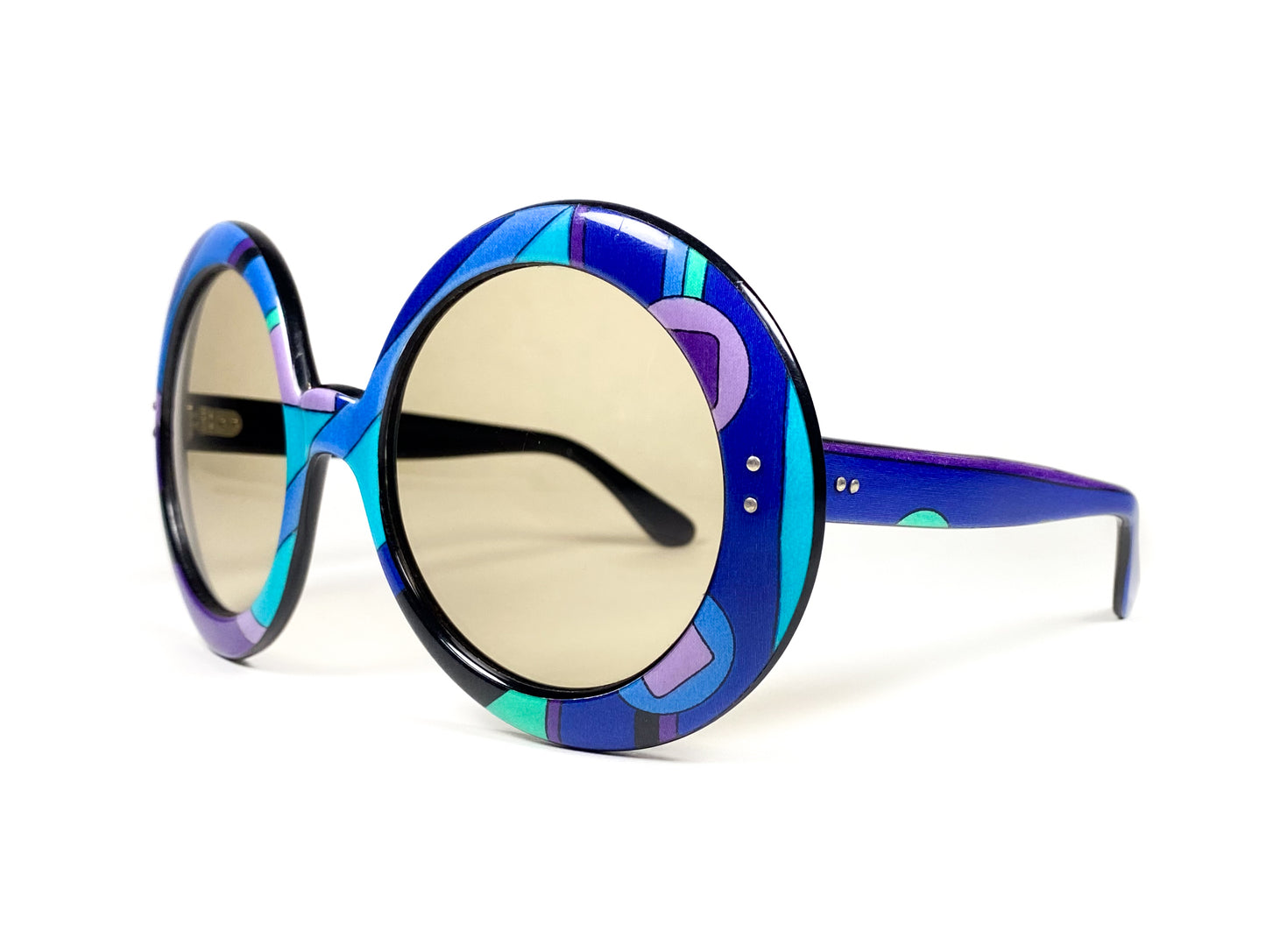 vivara print emilio pucci sunglasses vintage 1960