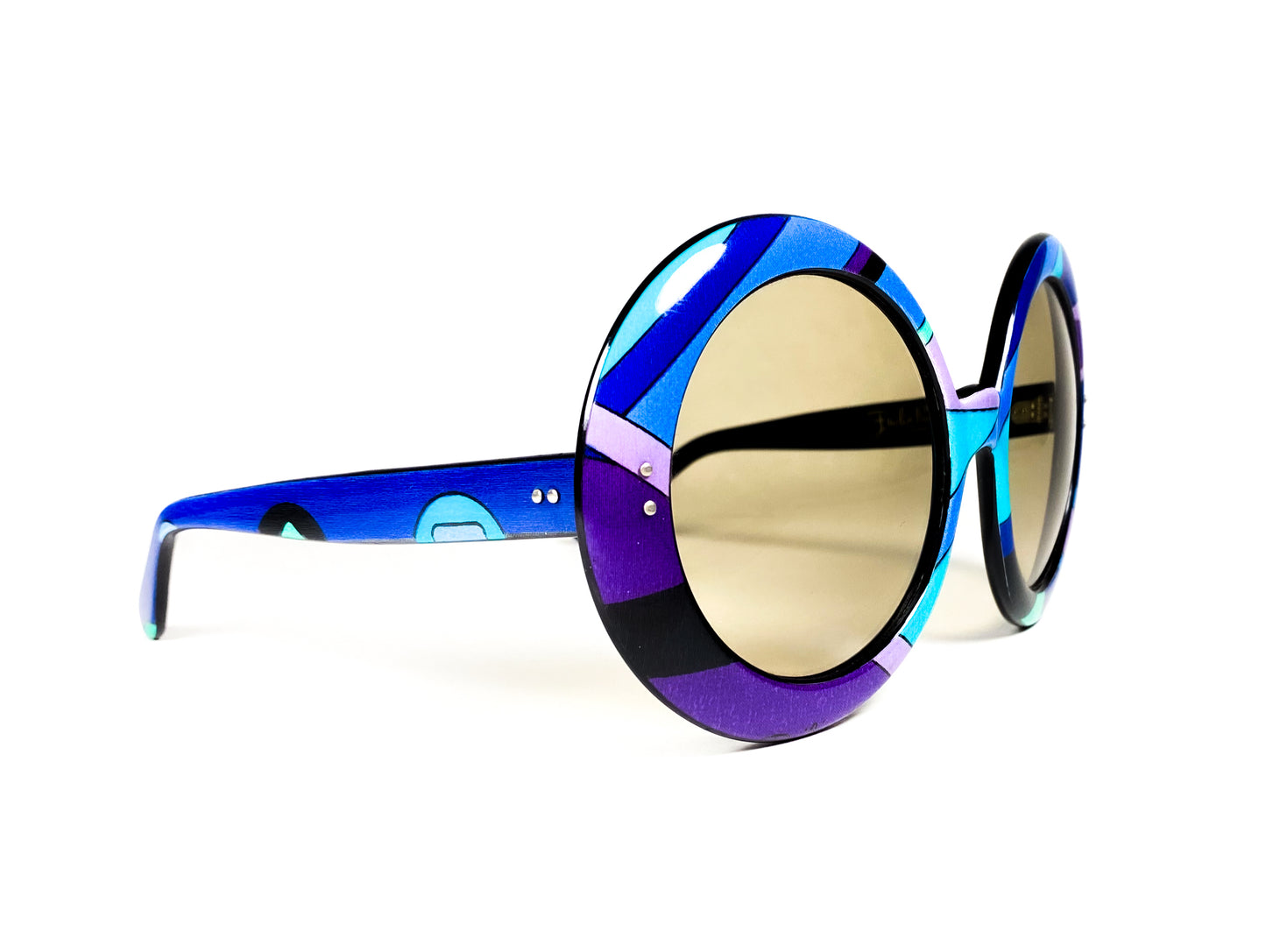 vivara print emilio pucci sunglasses vintage 1960