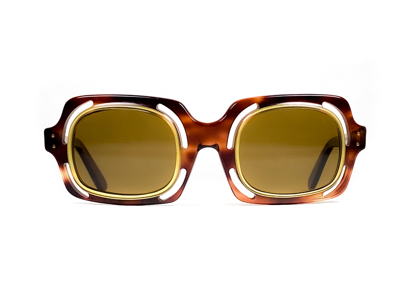 vintage sunglasses 1960's unique tortoise authentic 1970's made in france oddframes odd frames eyeglasses