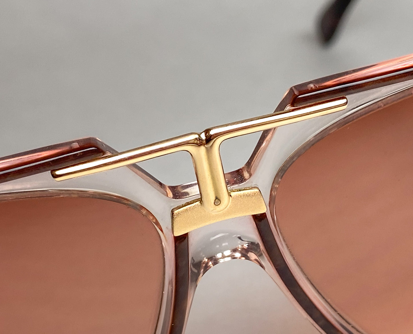 Vintage 80s cazal sunglasses orange