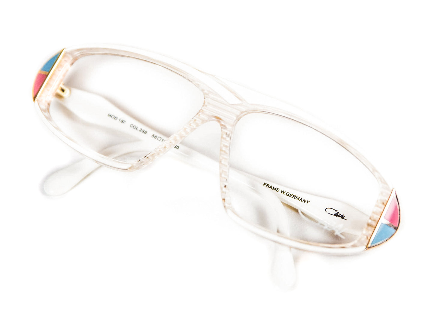 Cazal 187 White - 1980’s