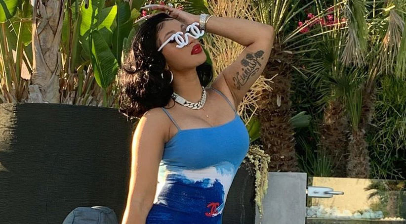Cardi b Chanel sunglasses dress rare vintage Oddframes