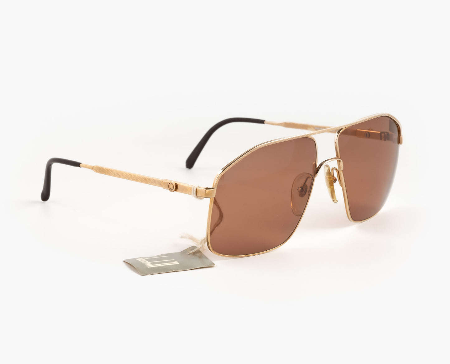 Dunhill gold Aviator 6104 - 1980's sunglasses mens nos oddframes