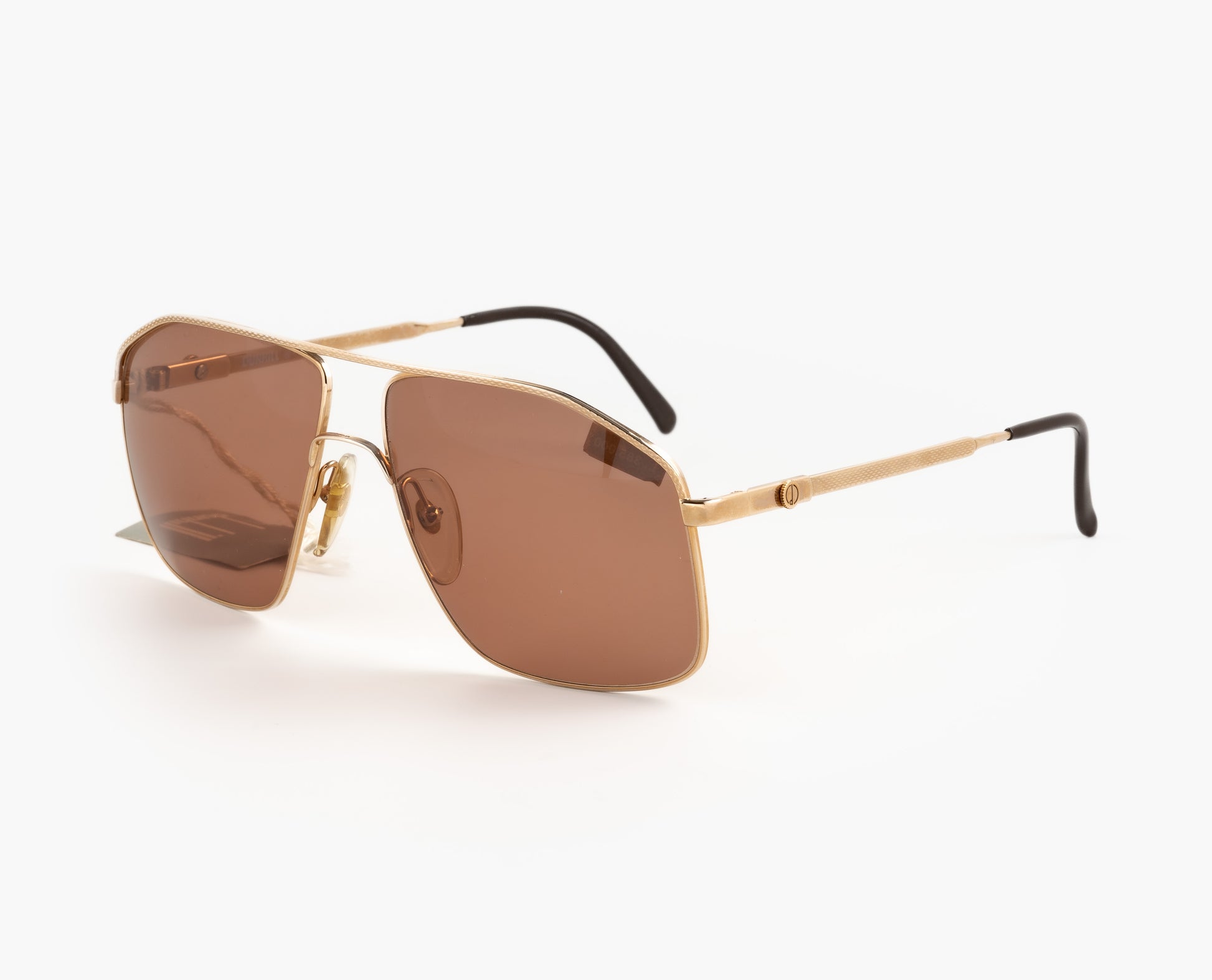 Dunhill gold Aviator 6104 - 1980's sunglasses mens nos oddframes