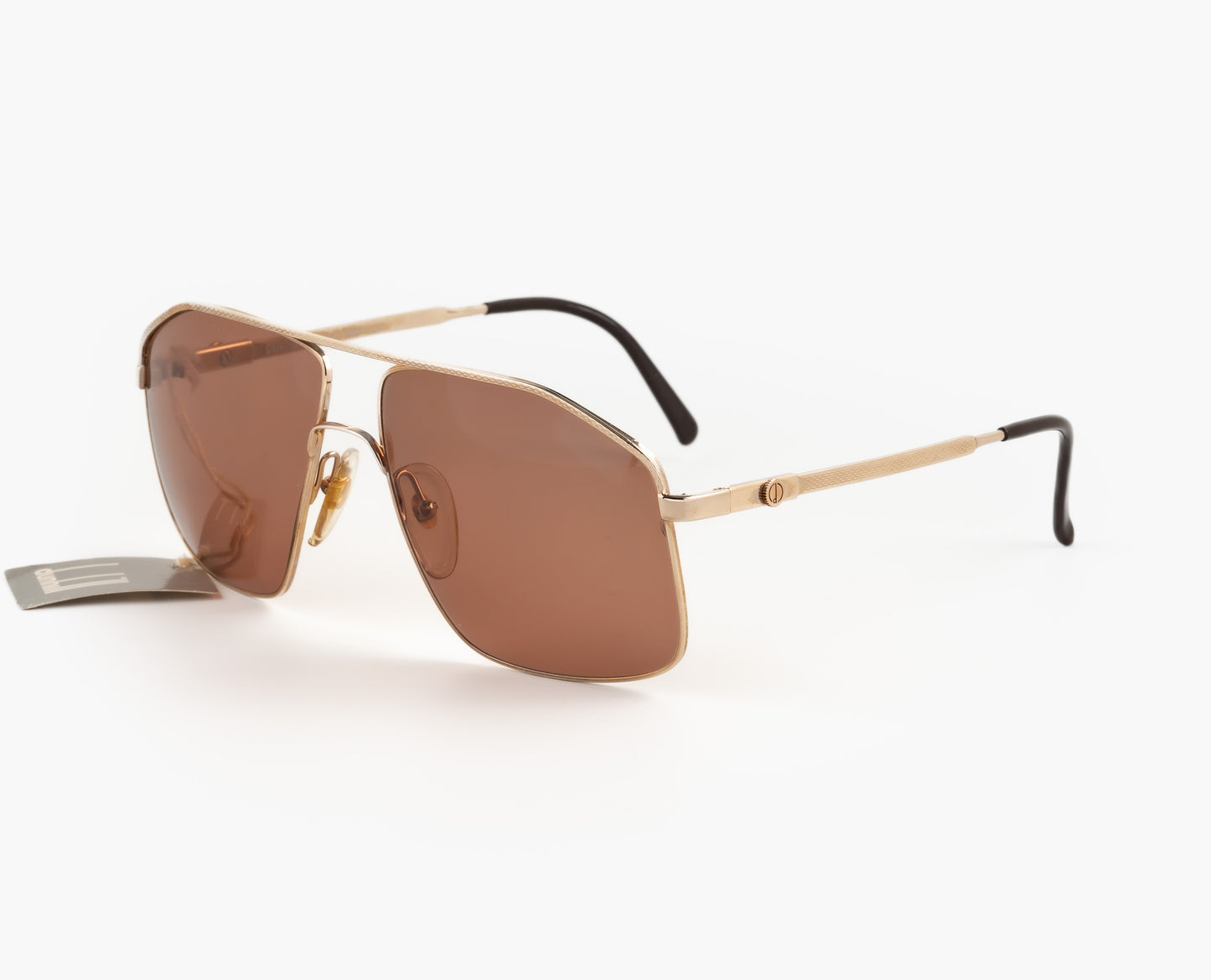 Dunhill gold Aviator 6104 - 1980's sunglasses mens nos oddframes