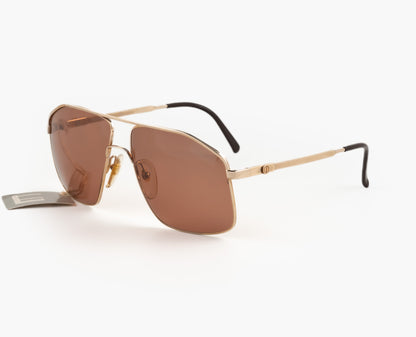 Dunhill gold Aviator 6104 - 1980's sunglasses mens nos oddframes