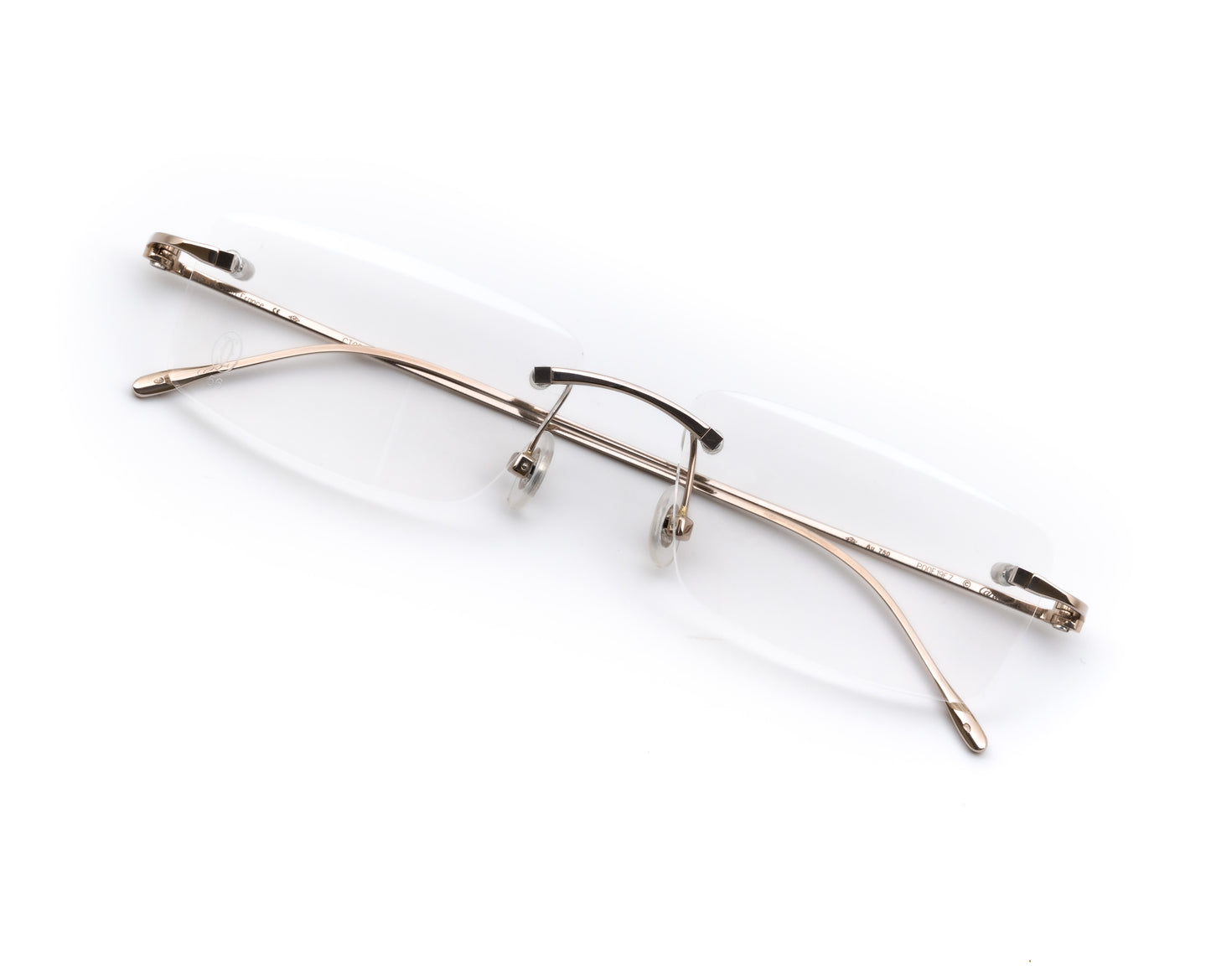 Cartier 18k solid white gold - CT0070O 002 oddframes eyeglasses