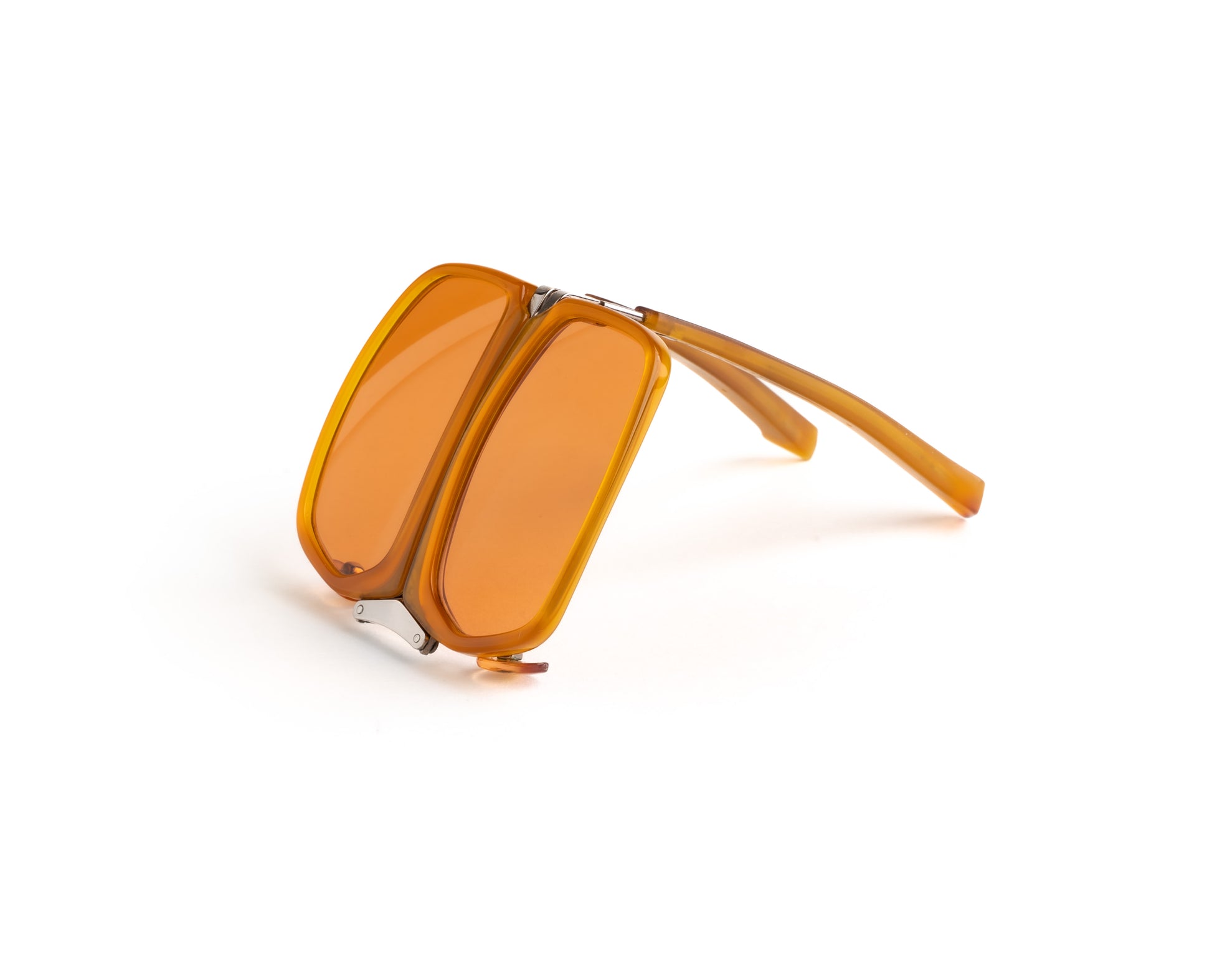 alain mikli issey miyake folding orange sunglasses 2000’s vintage oddframes rare