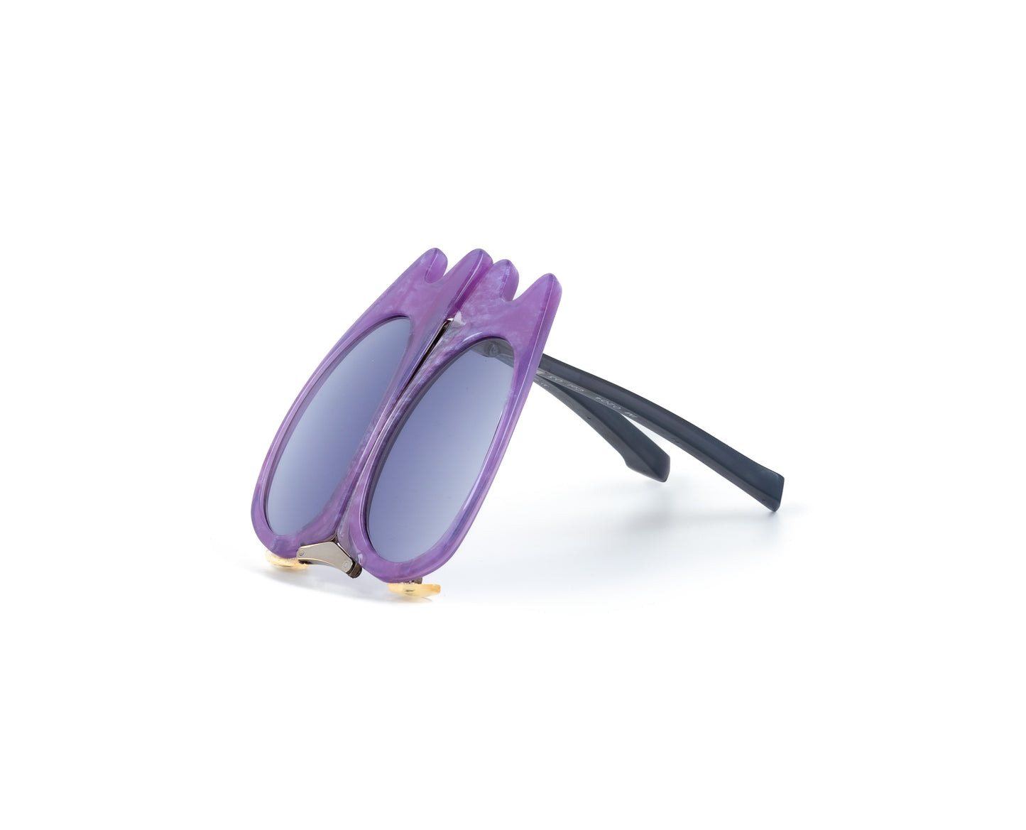alain mikli issey miyake folding purple sunglasses 2000’s vintage oddframes rare