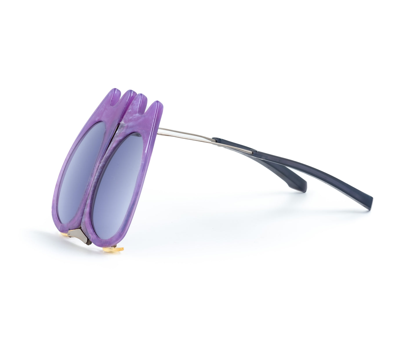 alain mikli issey miyake folding purple sunglasses 2000’s vintage oddframes rare