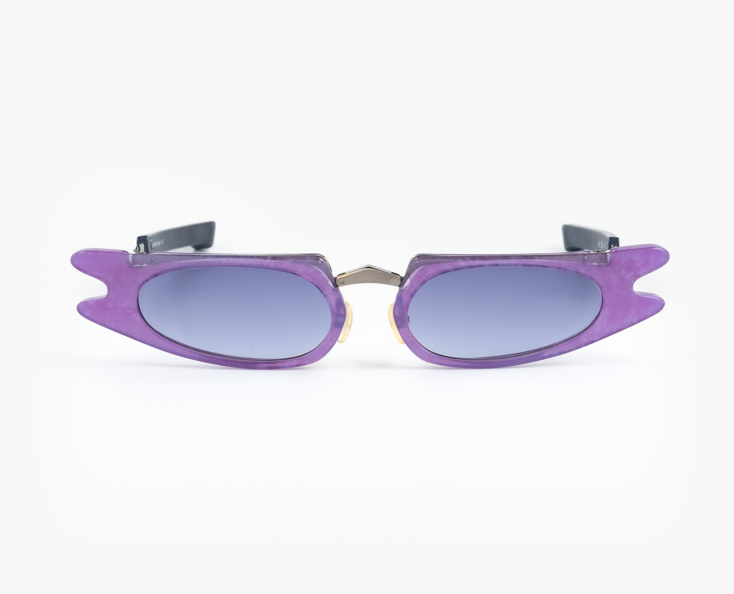 alain mikli issey miyake folding purple sunglasses 2000’s vintage oddframes rare