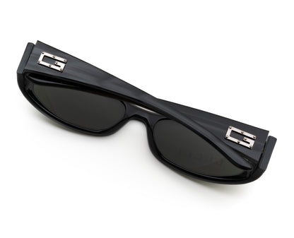 OddFrames sunglasses vintage guuci rectangle rare nos black odd frames