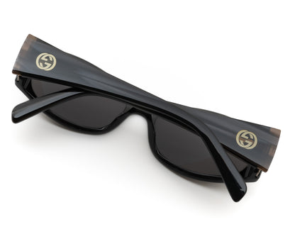 sunglasses gucci gg2594/s vintage italy oddframes y2k rare black grey 