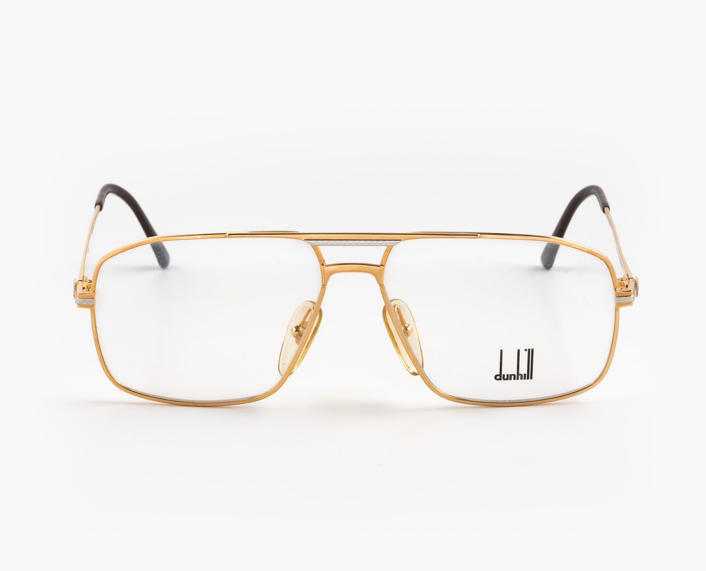 dunhill eyeglasses gold vintage austria unique 1980s