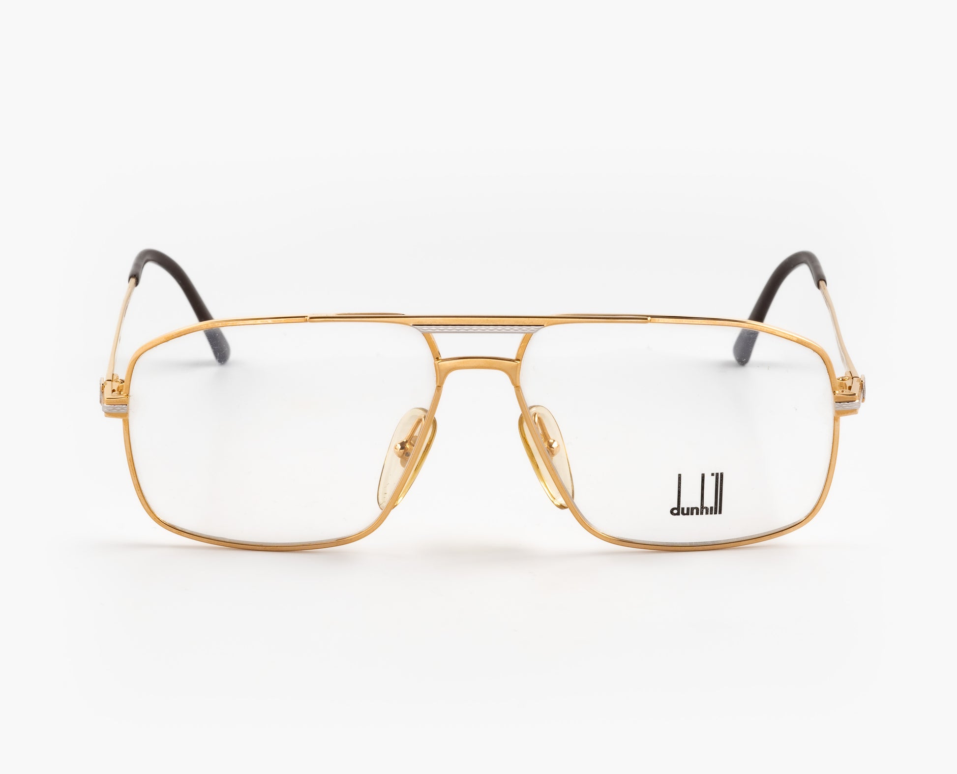 dunhill eyeglasses gold vintage austria unique 1980s