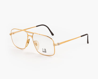 dunhill eyeglasses gold vintage austria unique 1980s