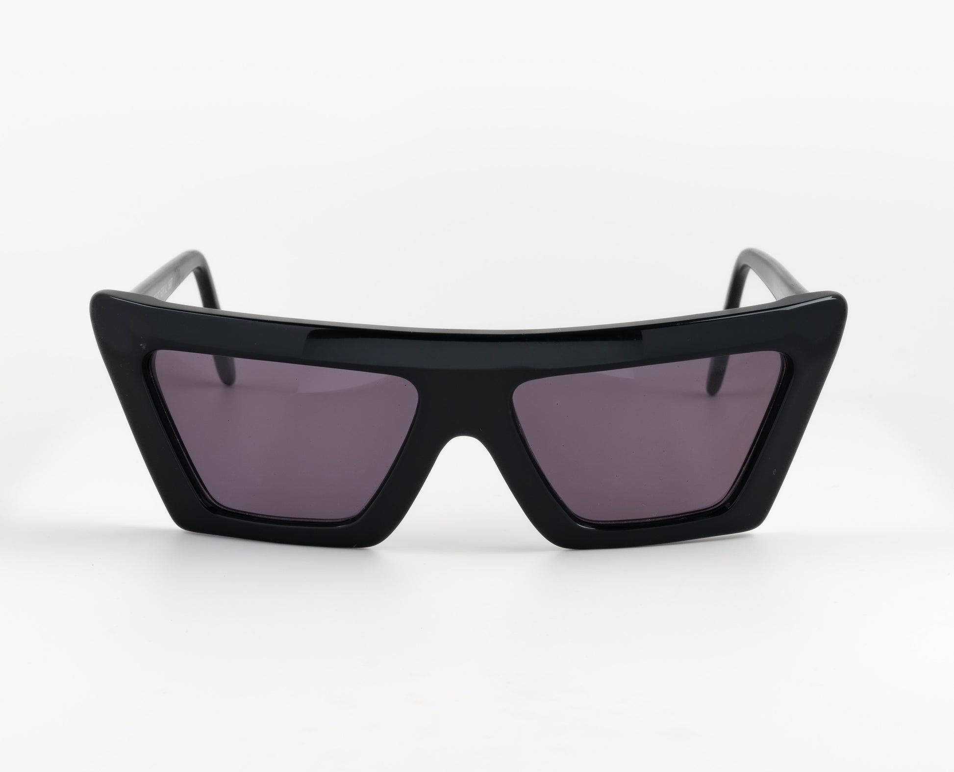 KL2 christian roth optical affairs oddframes vintage black frames Karl Lagerfeld france handmade 80's