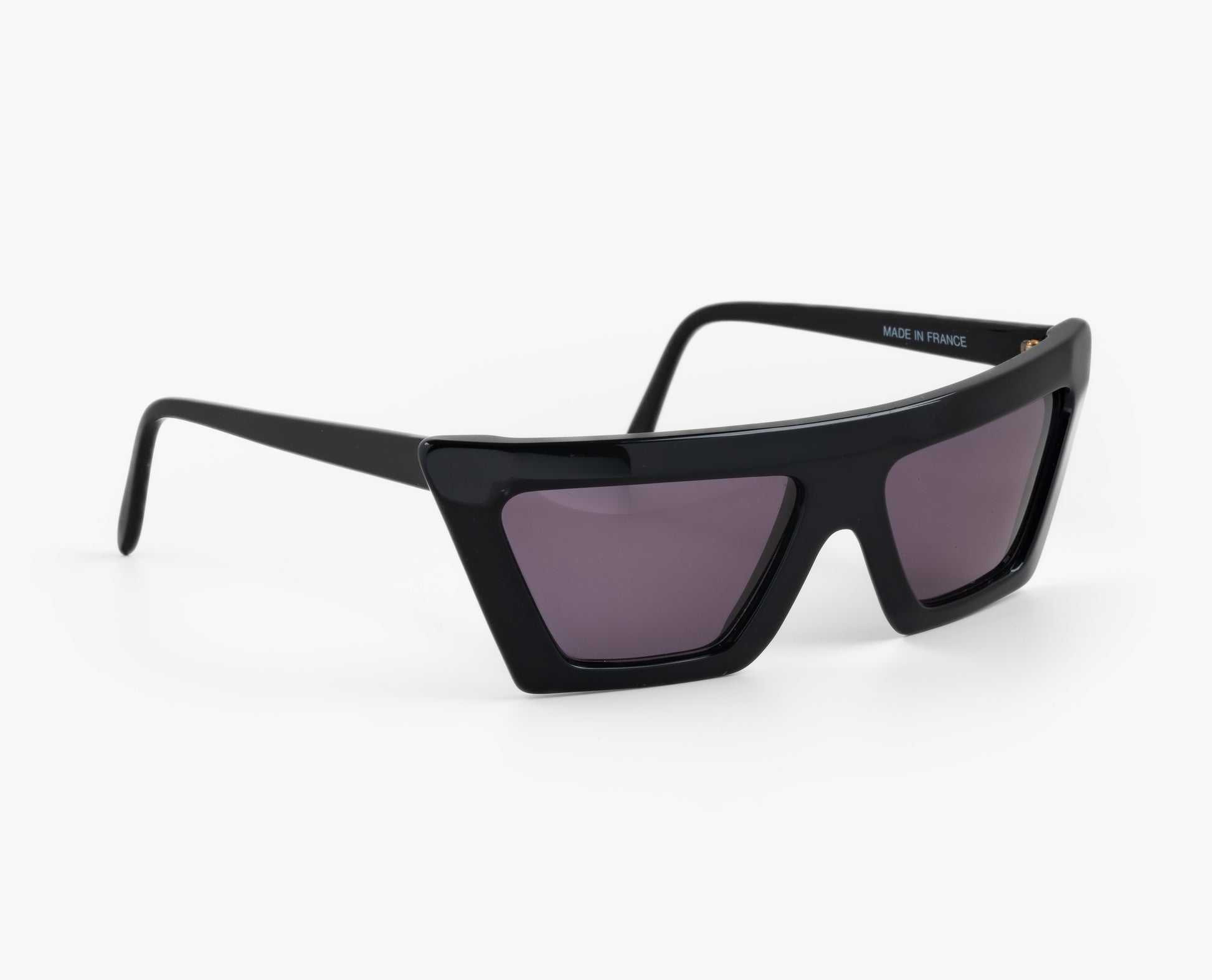 KL2 christian roth optical affairs oddframes vintage black frames Karl Lagerfeld france handmade 80's