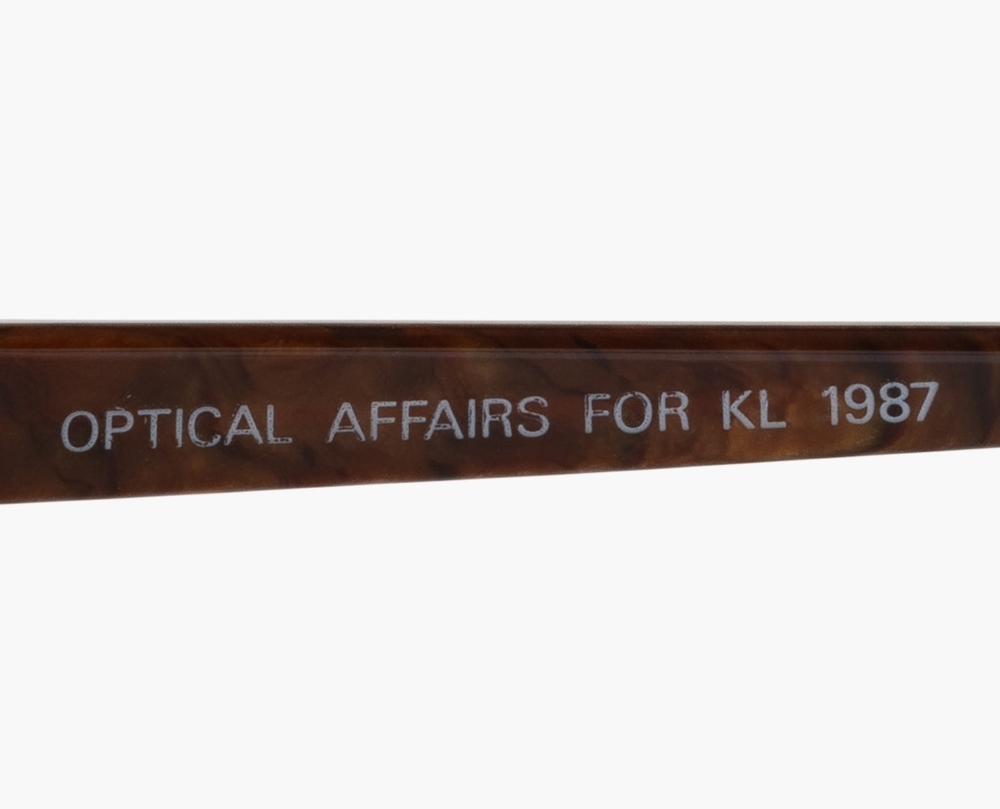 Optical Affairs - KL2 Burl - 1987