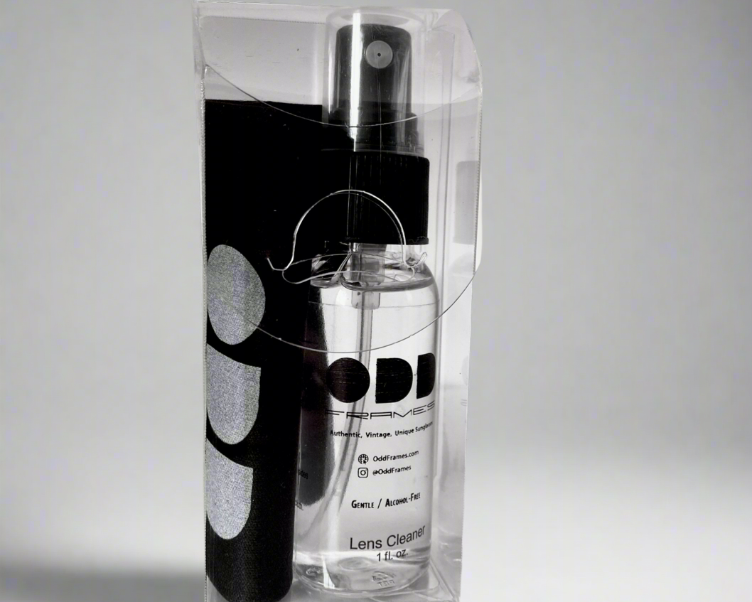 Lens cleaning spray (Alcohol-Free) and cloth