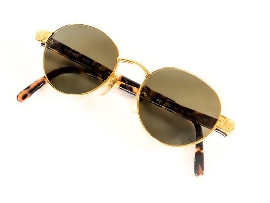 Fendi Gold/Tortoise - 1990’s