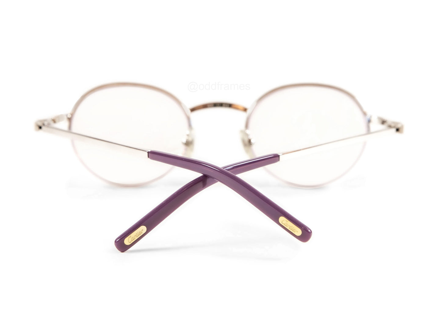 Cartier Semi-Rimless Amethyst (rounded) - 2000’s