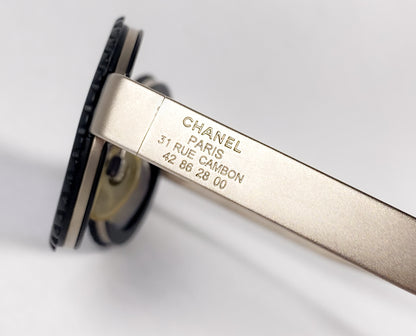 chanel camera sunglasses vintage unique rare oddfames odd frames 10504 90405 31 rue cambon paris