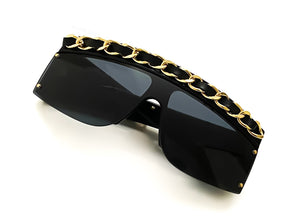 CHANEL Chain Sunglasses – OddFrames