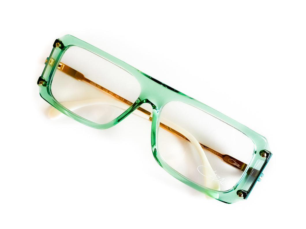 Cazal 185 - Lime - Small – OddFrames