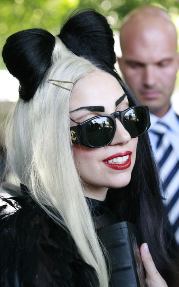 Lady Gaga sunglasses chanel vintage