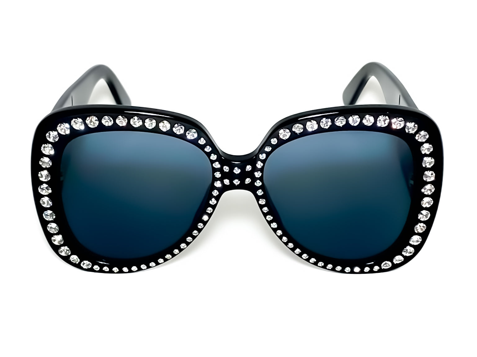 image therapy  Chanel 5085B Swarovski Crystal Logo Sunglasses